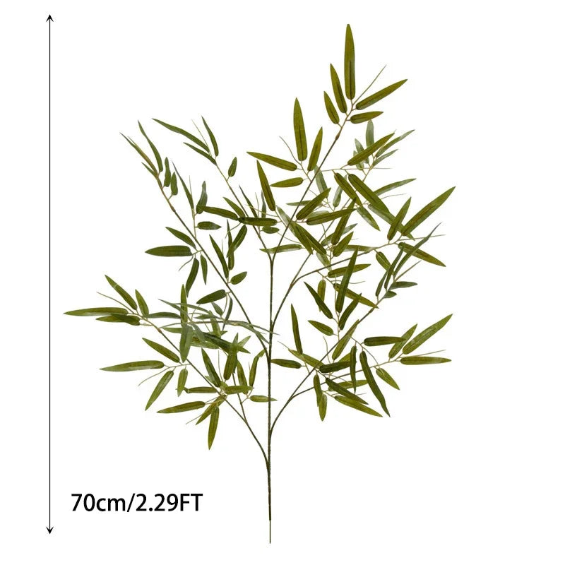 Faux Bamboo Leaf Tree