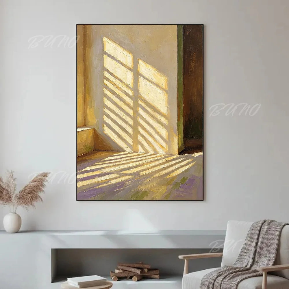 Sunlight Shadow Interior Art