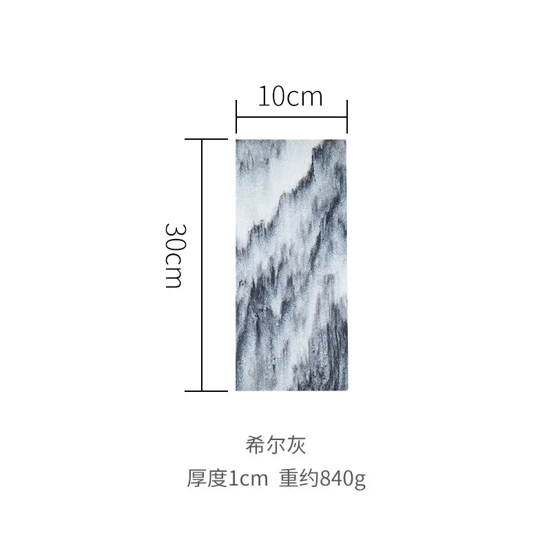 Nordic Marble Rectangular Tray