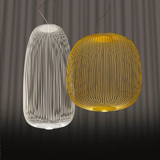 Bird Cage Mesh Pendant