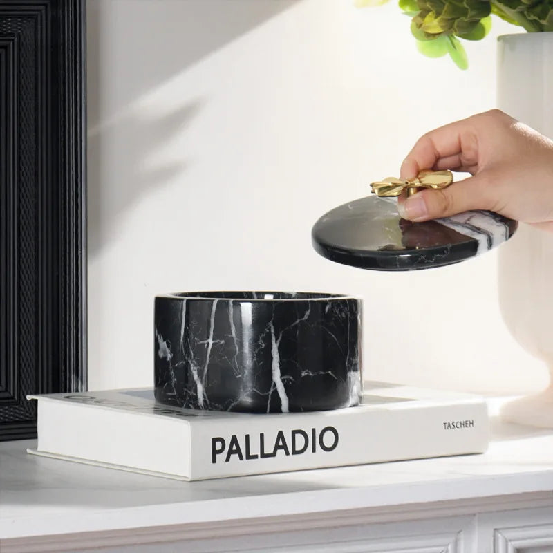 Marble Storage Jar