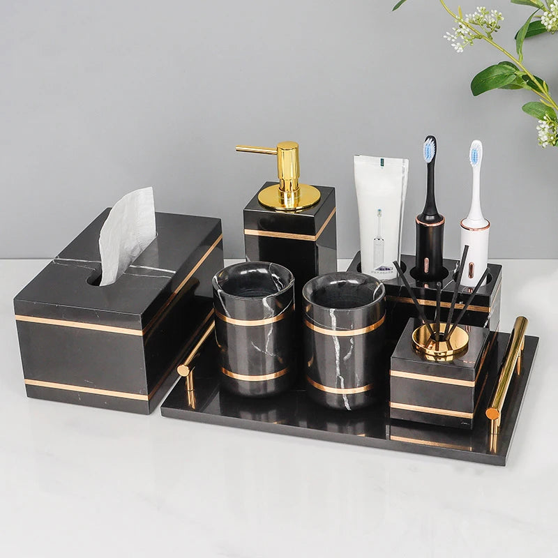 Black Nero Marquin Natural Marble