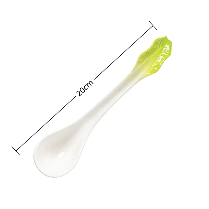 Ceramic Imitation Cabbage Instant Noodle Bowl
