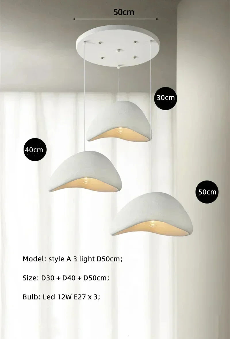 Wabi Sabi LED Chandeliers Modern