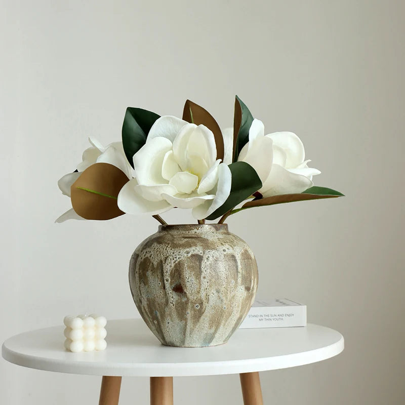 Artificial Magnolia Flower Real Touch