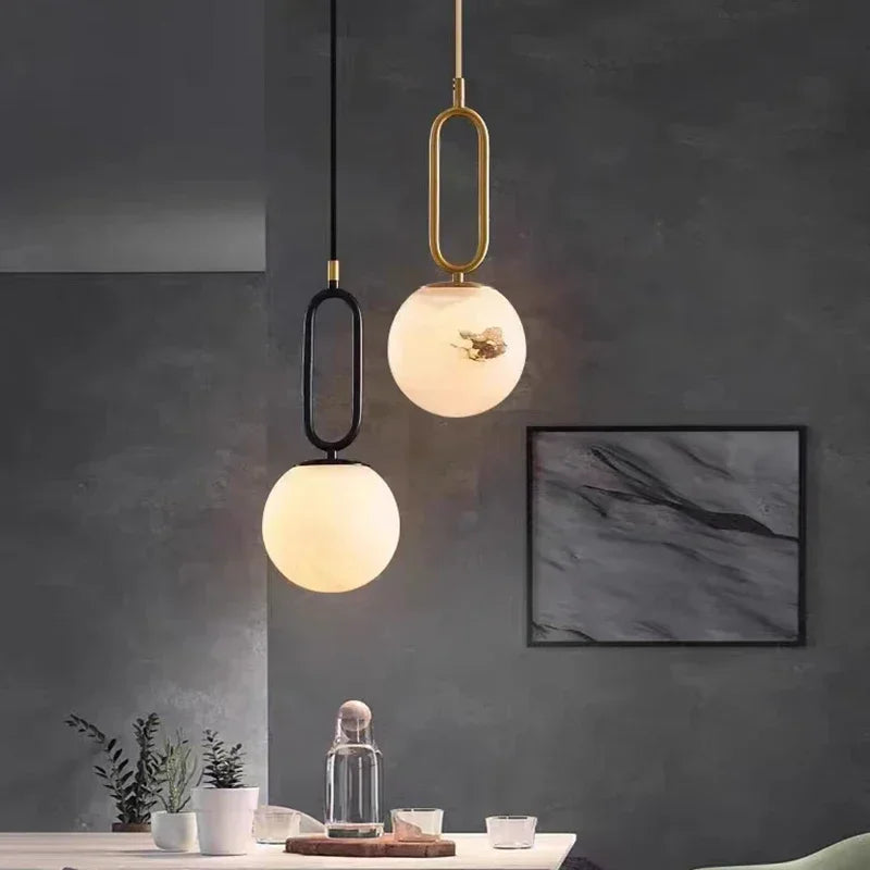 Modern Marble Pendant Light Spanish