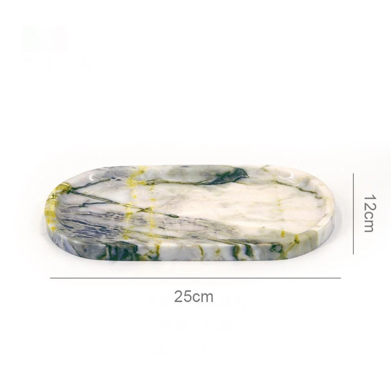 Real Luxurious Marble Vanity Tray