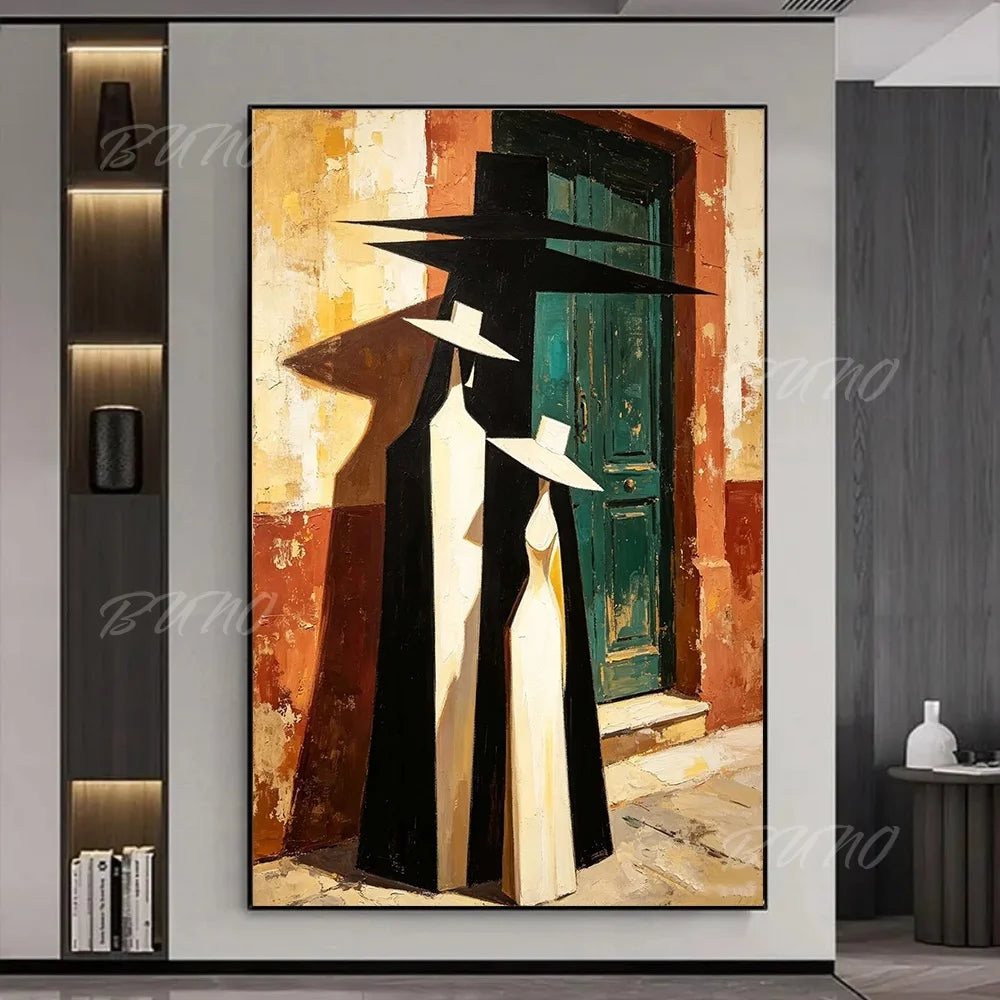 Chic Lady Palette Painting