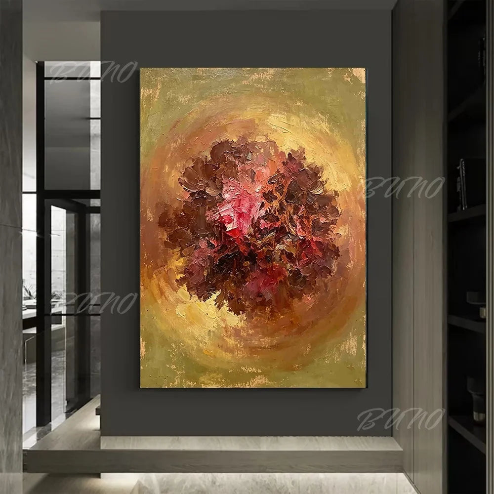 Impressionist Flowers Painting