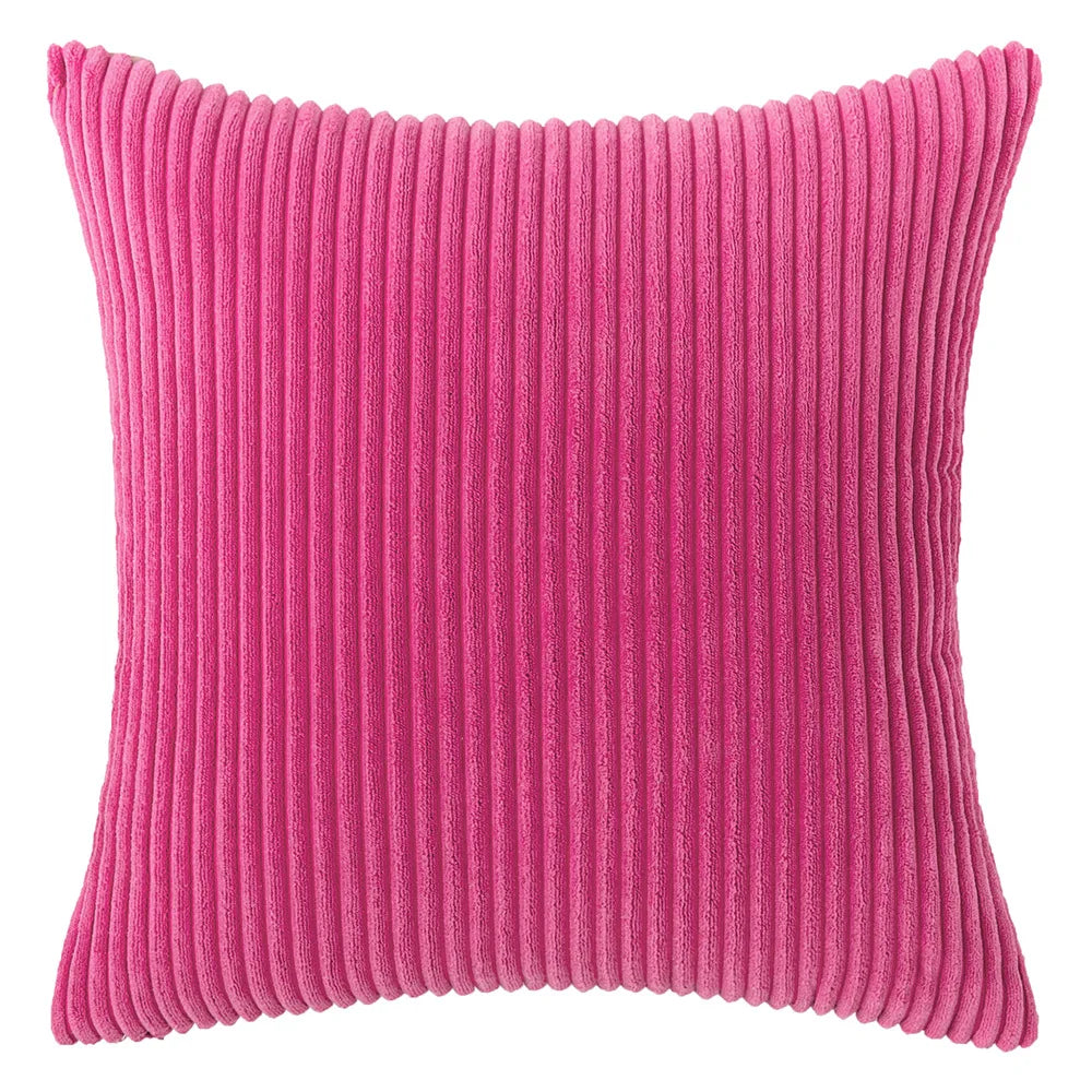 Lilac Corduroy Cushion Cover