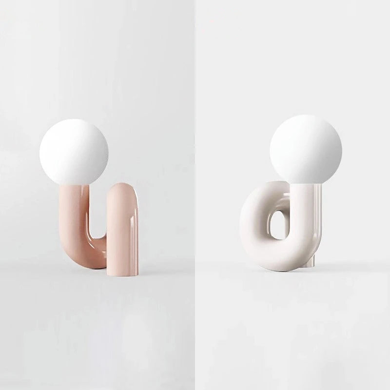 Nordic LED Table Lamp Resin