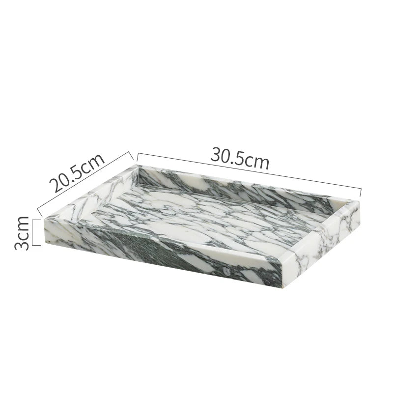 Arabescato Marble Bath Set