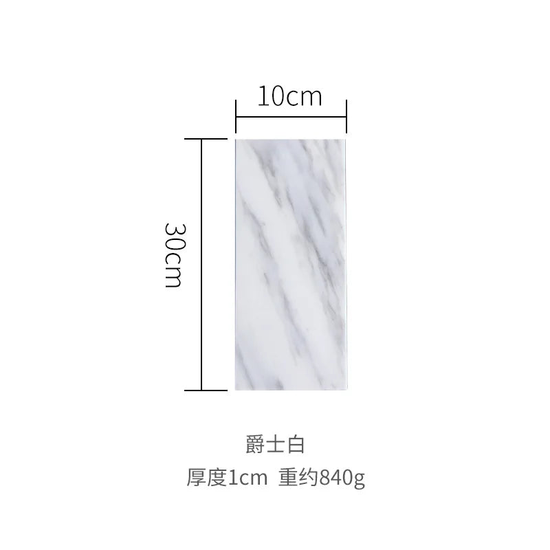 Nordic Marble Rectangular Tray