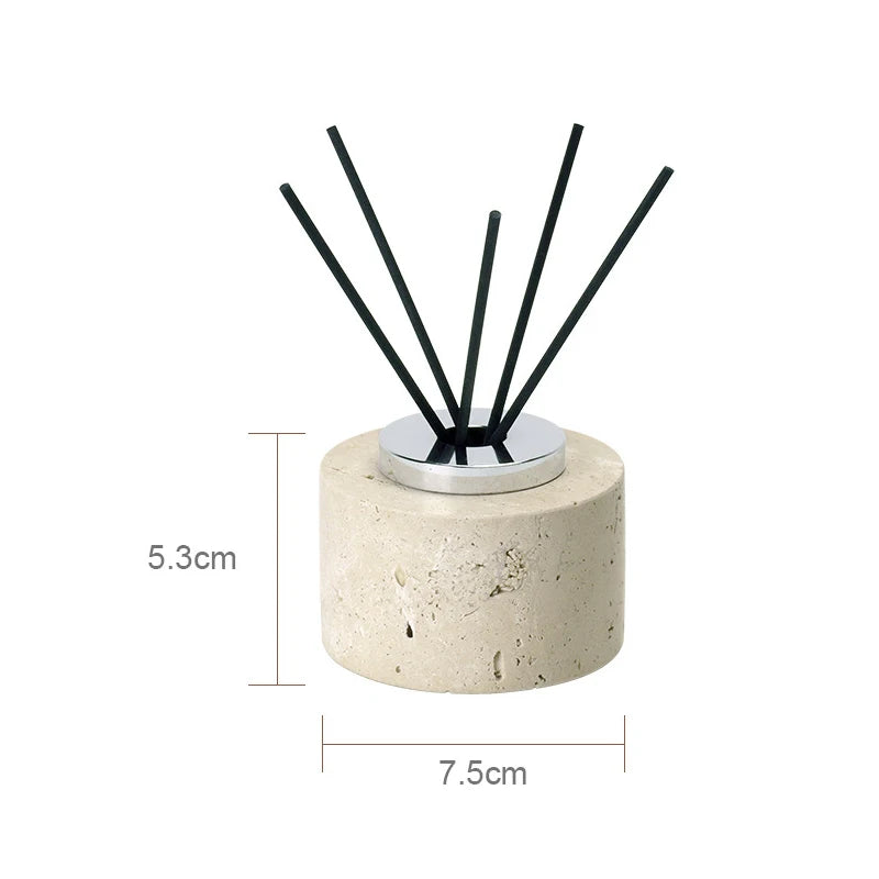 Beige Travertine Bathroom Set Natural