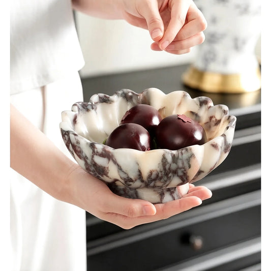 Calacatta Viola Marble Bowl