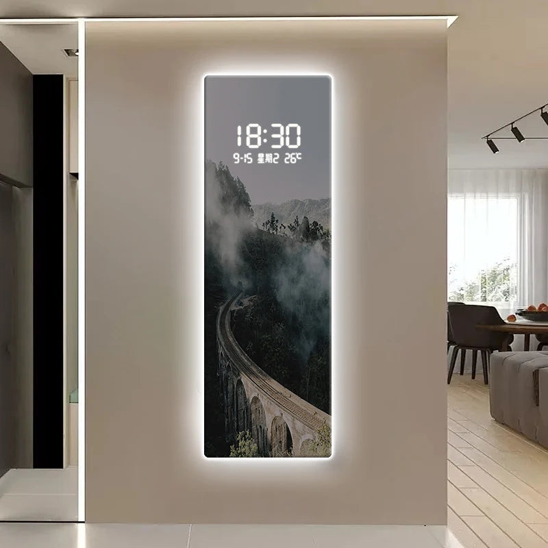 Landscape Clock Mural