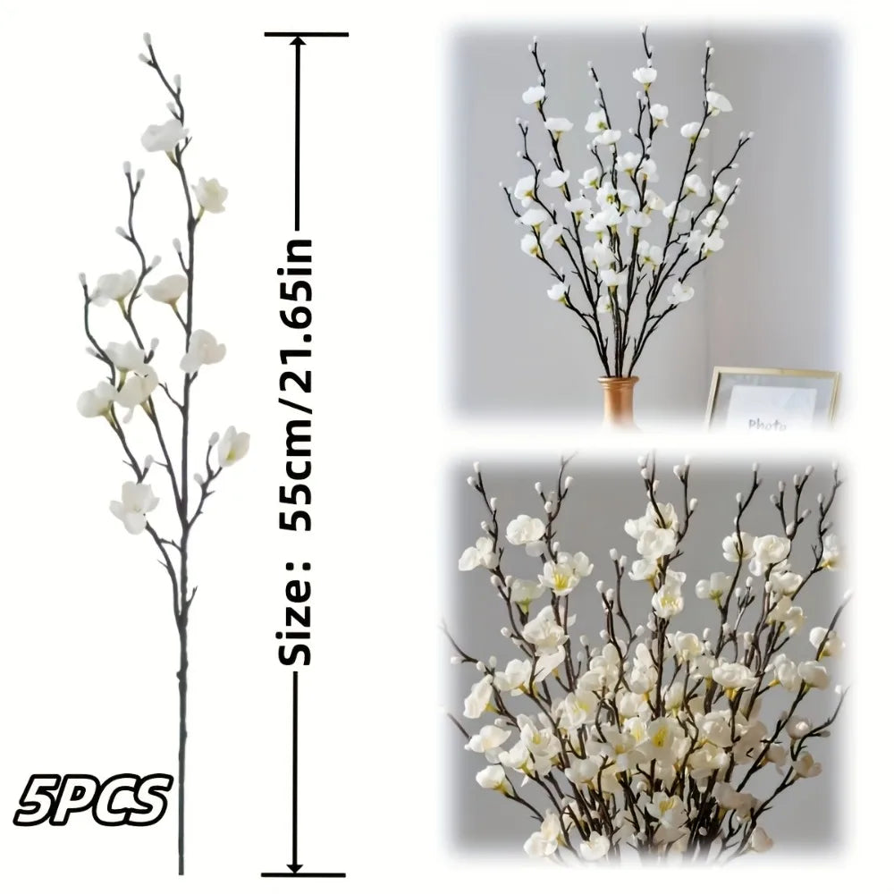 Artificial Plum Blossom 21.7'' Fake