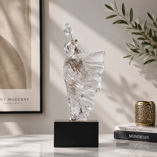 Lucite Body Form Statue