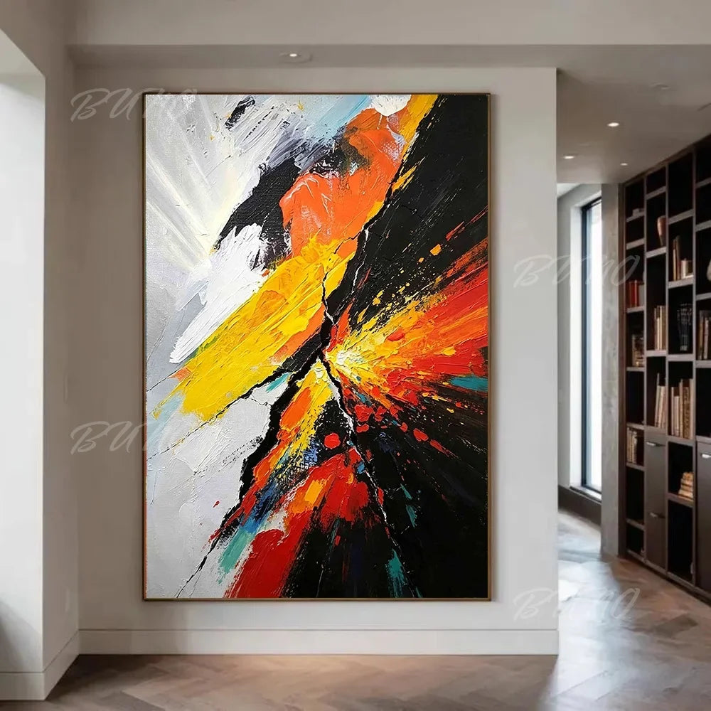 Vibrant Impasto Painting