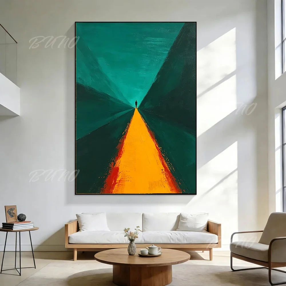Surreal Minimalist Figure Art