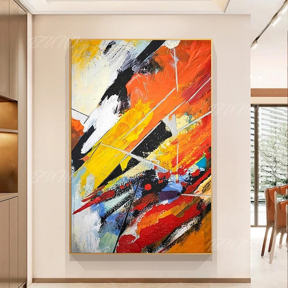 Vibrant Impasto Painting