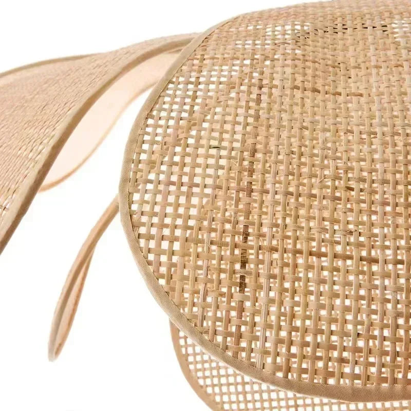 Rattan Woven Petal Pendant Lamp