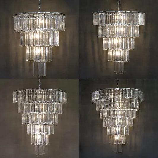 Acrylic Ice Bar Chandelier