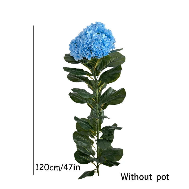 Artificial Hydrangea Tree Faux Potted