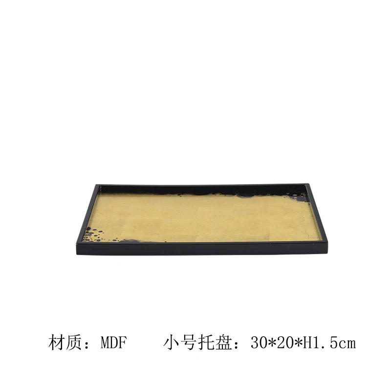 Gilded Branch Tray