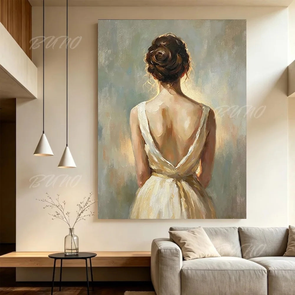 Palette Knife Dancer Art
