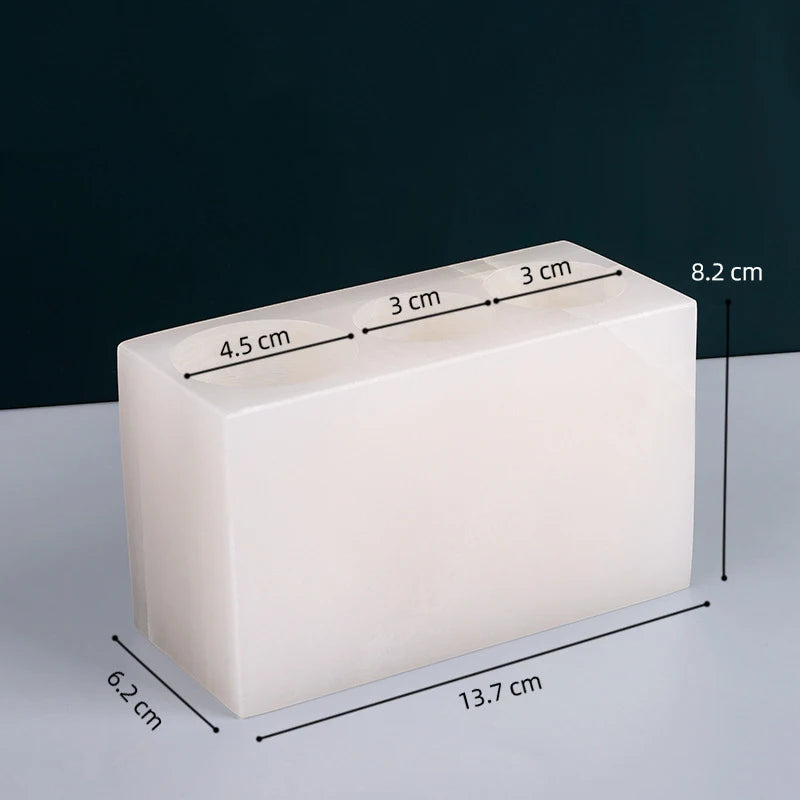 Natural Marble Toothbrush Holder Cup