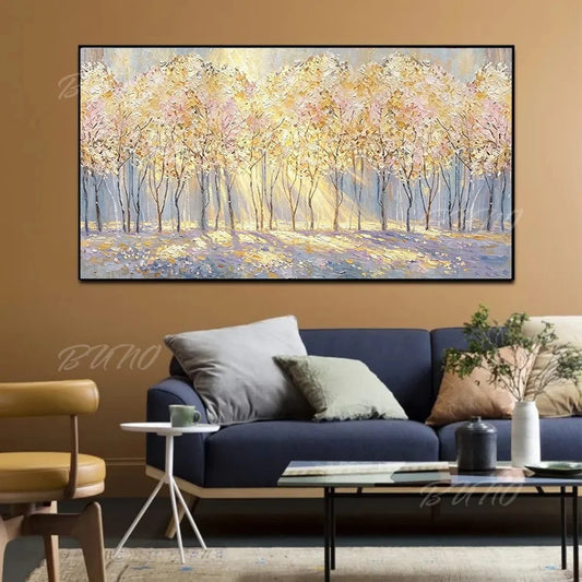 Modern Luxury Textured Painting