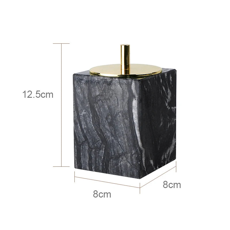 Tree Black Natural Marble Bathroom