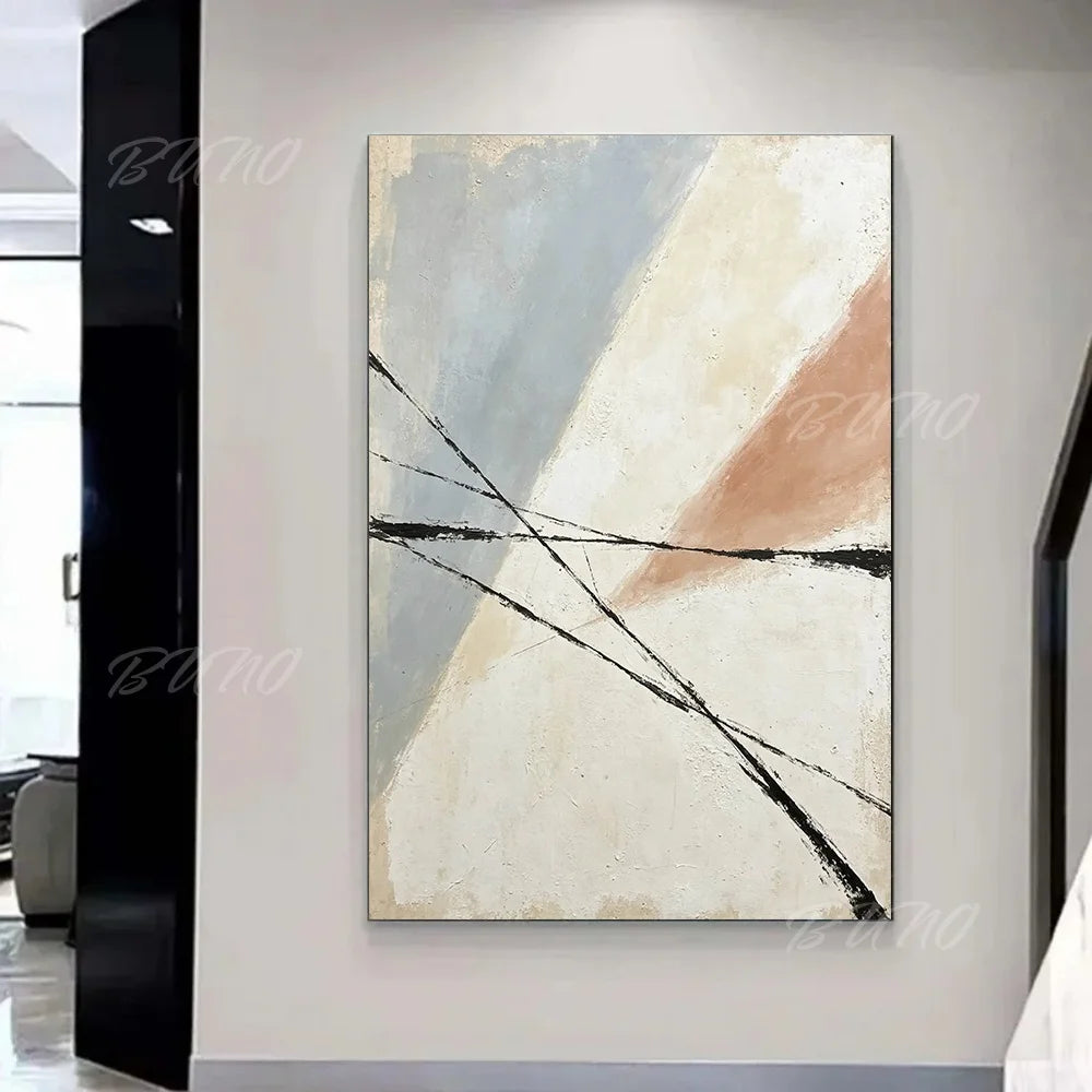 Neutral Wabi Sabi Canvas Art