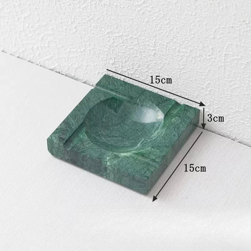 Square Marble Cigar Ashtray