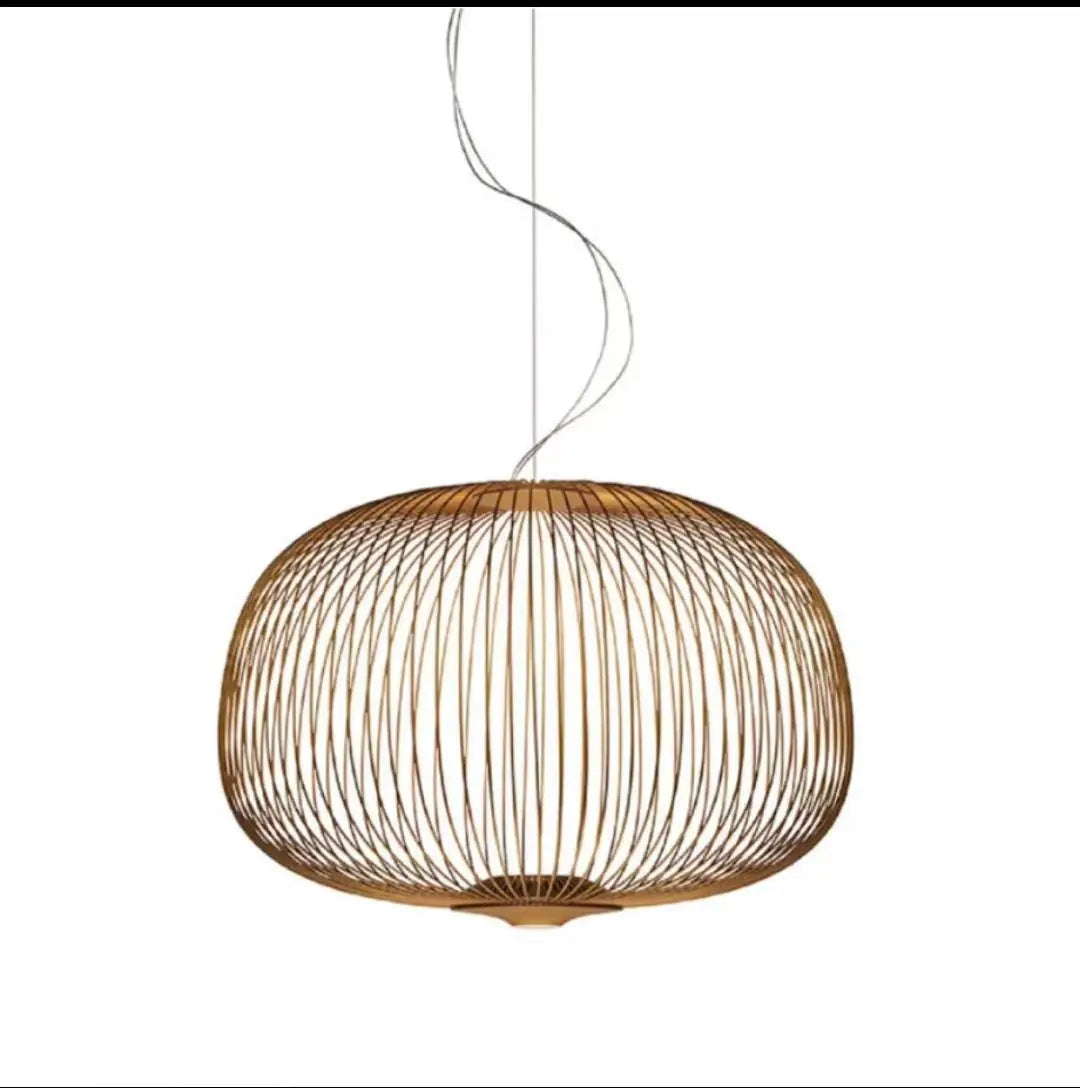 Bird Cage Mesh Pendant
