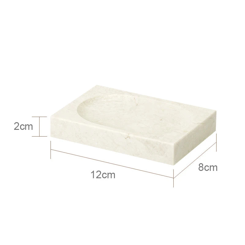Emperador Light Marble Bath Set