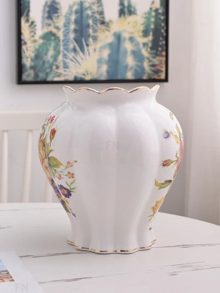 East-West Ceramic Vase