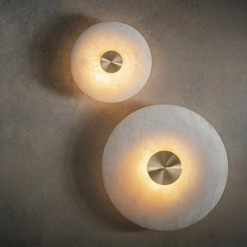 Spanish Natural Marble LED Wall Lamp