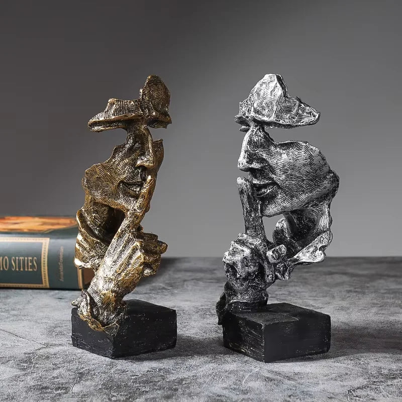 Silent Trio Mini Sculptures