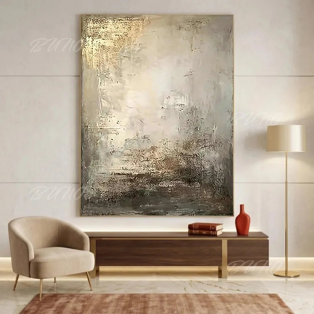 Gold Earth Tone Seascape