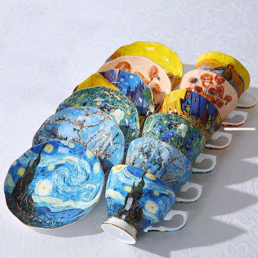 Van Gogh Art Mug Set