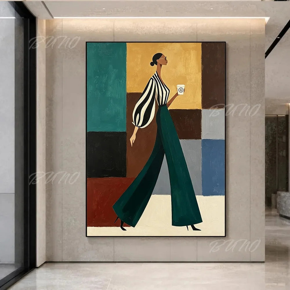 Modern Woman Canvas Art
