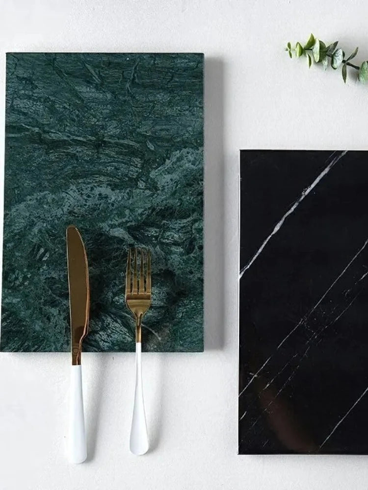 Nordic Marble Rectangular Tray