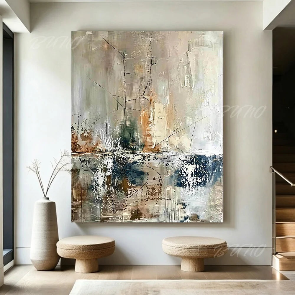 Wabi Sabi Golden Painting