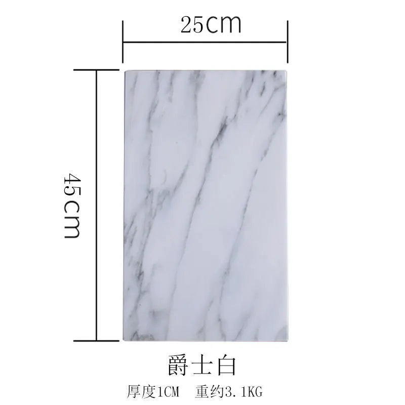 Nordic Marble Rectangular Tray