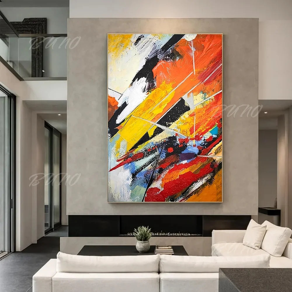 Vibrant Impasto Painting