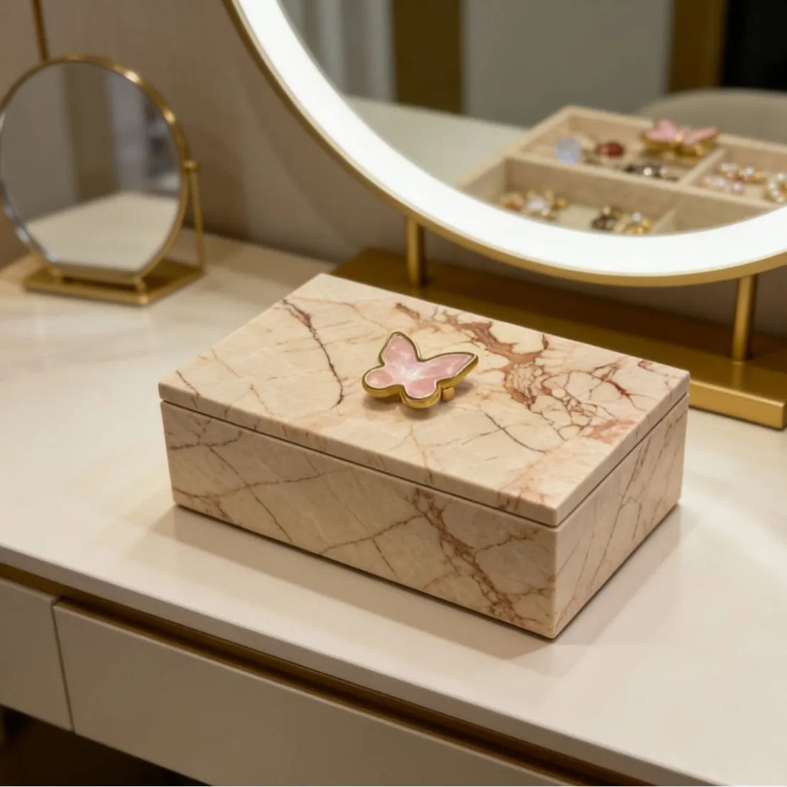 Marble Jewellery Box