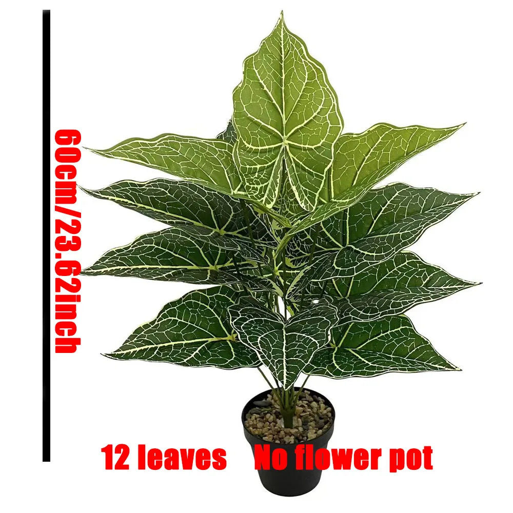 Leaves Artificial Green Fairy Taro
