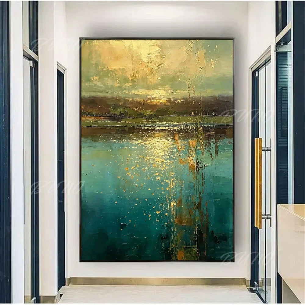 Lake View Palette Painting